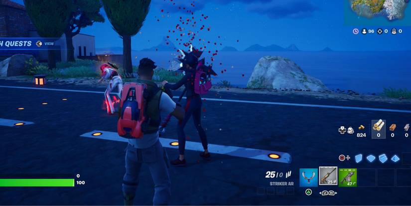 fortnite aim for the center