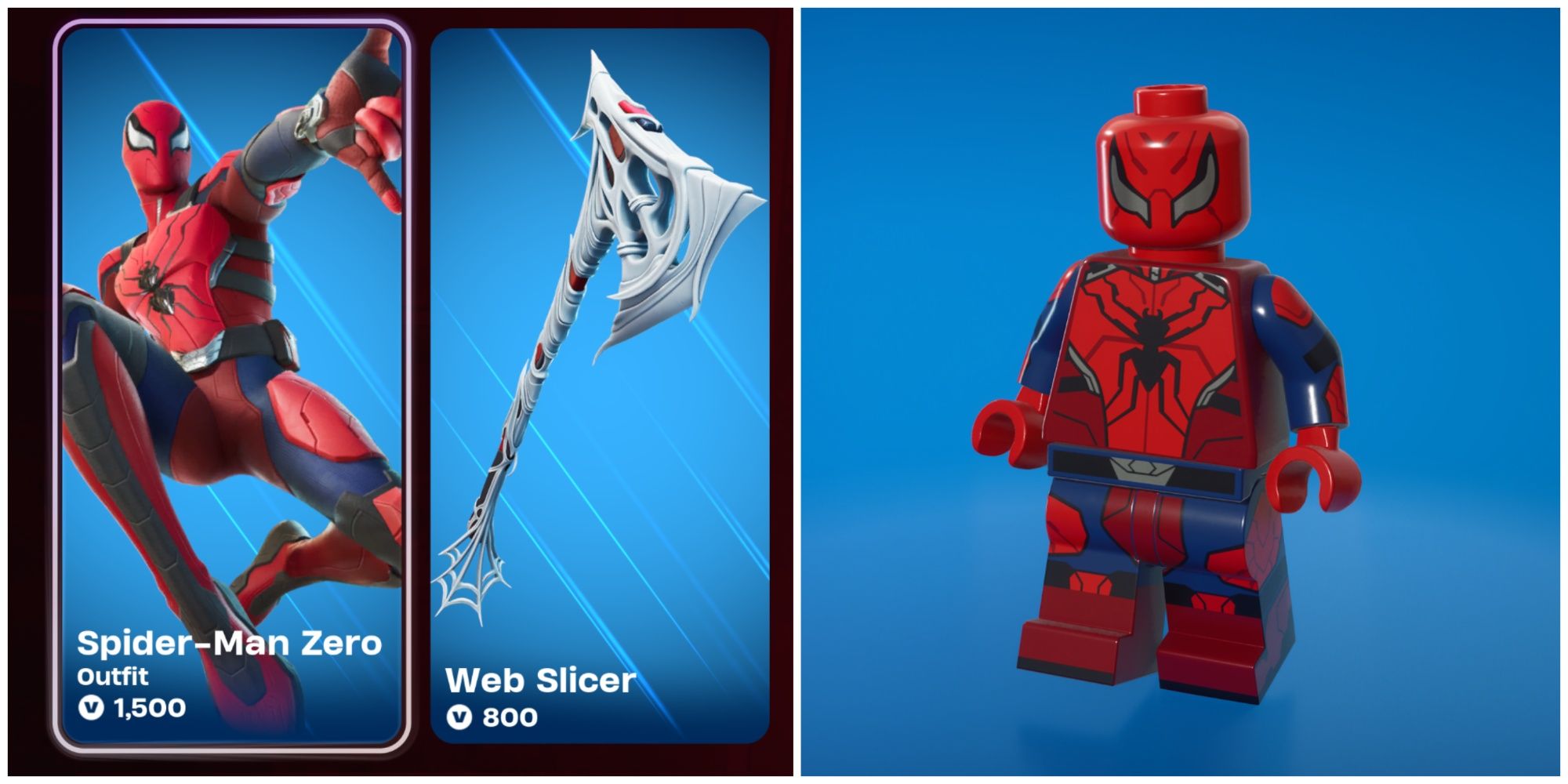 spider man zero war set and lego style