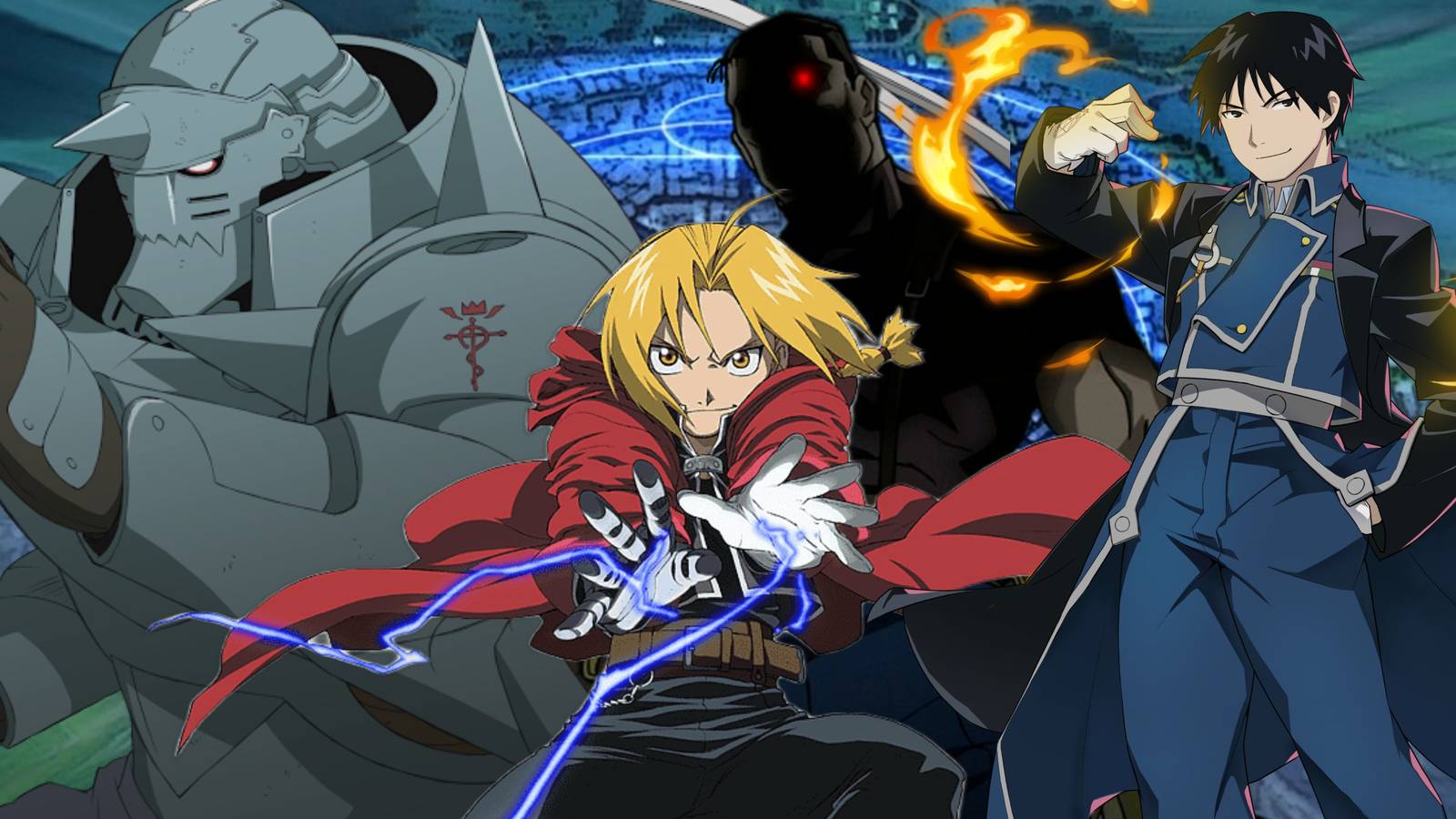 Fullmetal Alchemist Best Fights King Bradley Wrath Edward Elric Roy Mustang - Featured-1