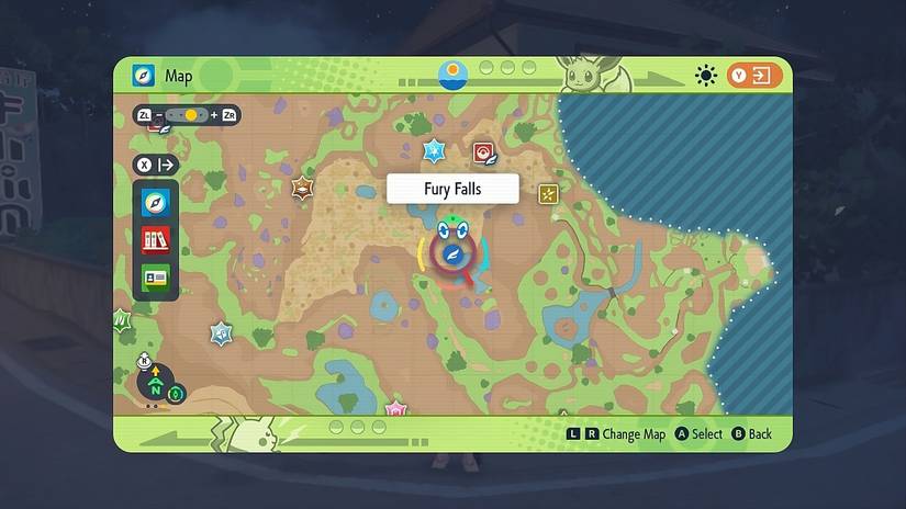 Fury Falls Fast Travel Point