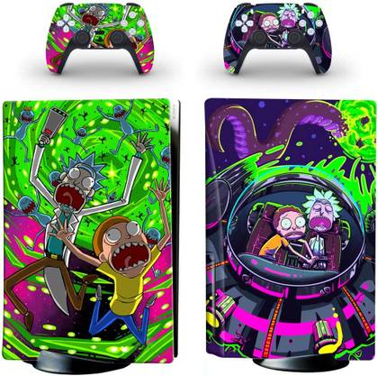 GaeErFut Anime Rick and Morty PS5 Skin