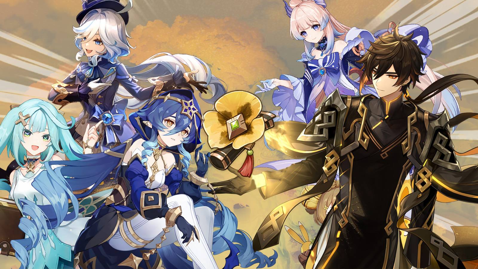 genshin impact best characters that work with tenacity of the millelith