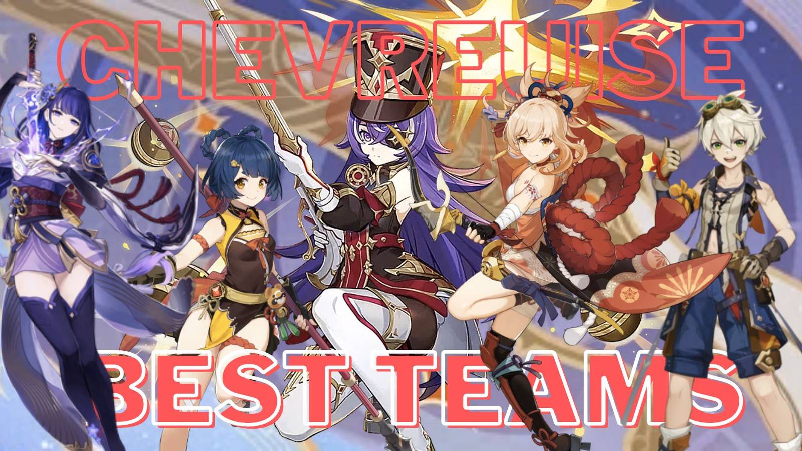 Genshin Impact Chevreuse Team Comp