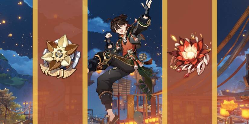 Genshin Impact Gaming and Marechaussee Hunter or Crimson Witch Of Flames