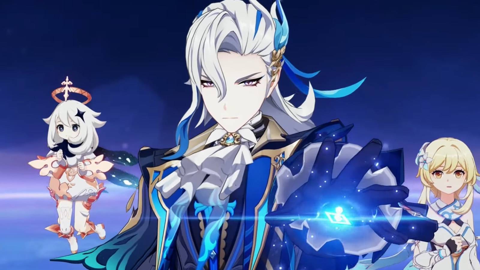 Genshin Impact Neuvillette cutscene