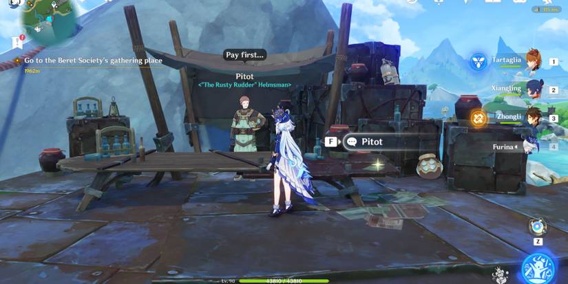 Genshin Impact - Pitot Location