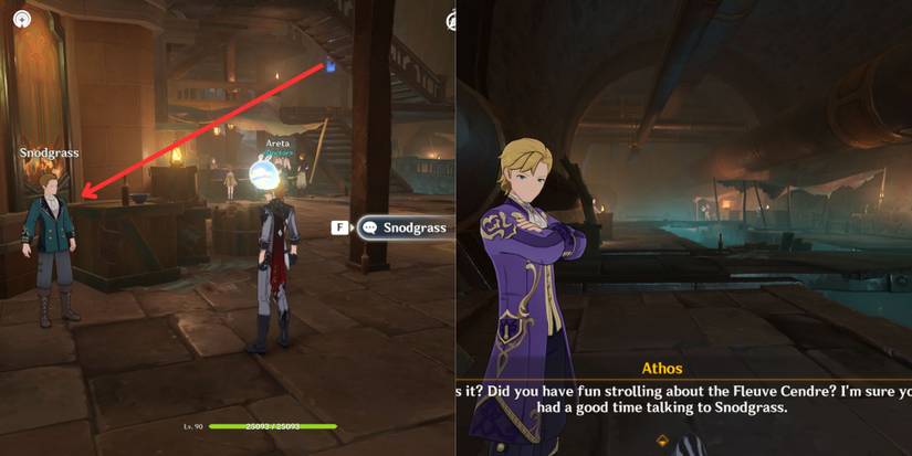 Genshin Impact - Snodgrass and Athos Location