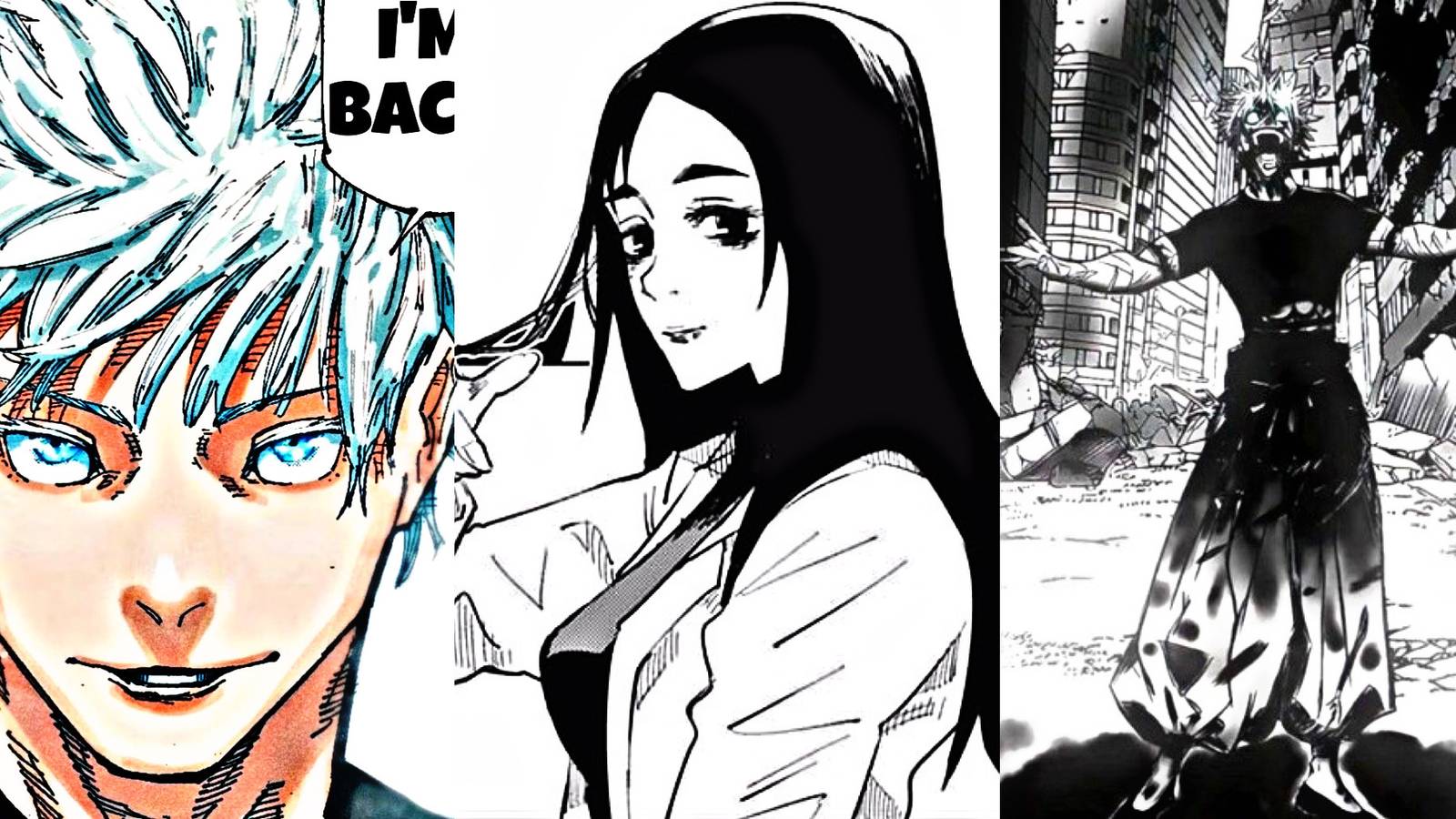 gojo satoru return shoko reverse cursed technique jujutsu kaisen jjk