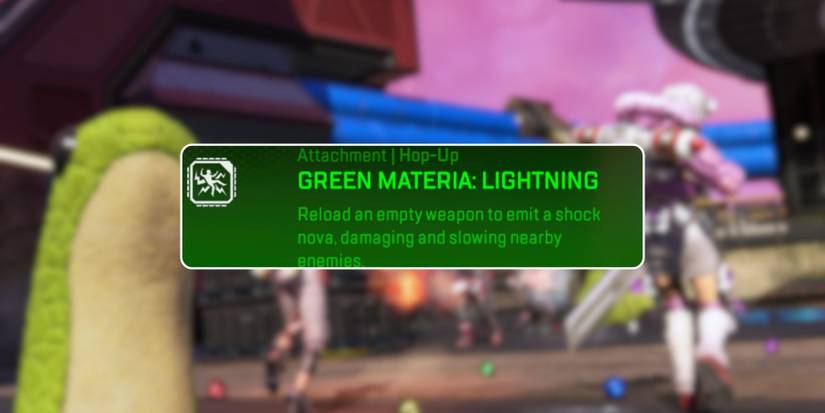 green materia in Final Fantasy 7 Rebirth X Apex Legends