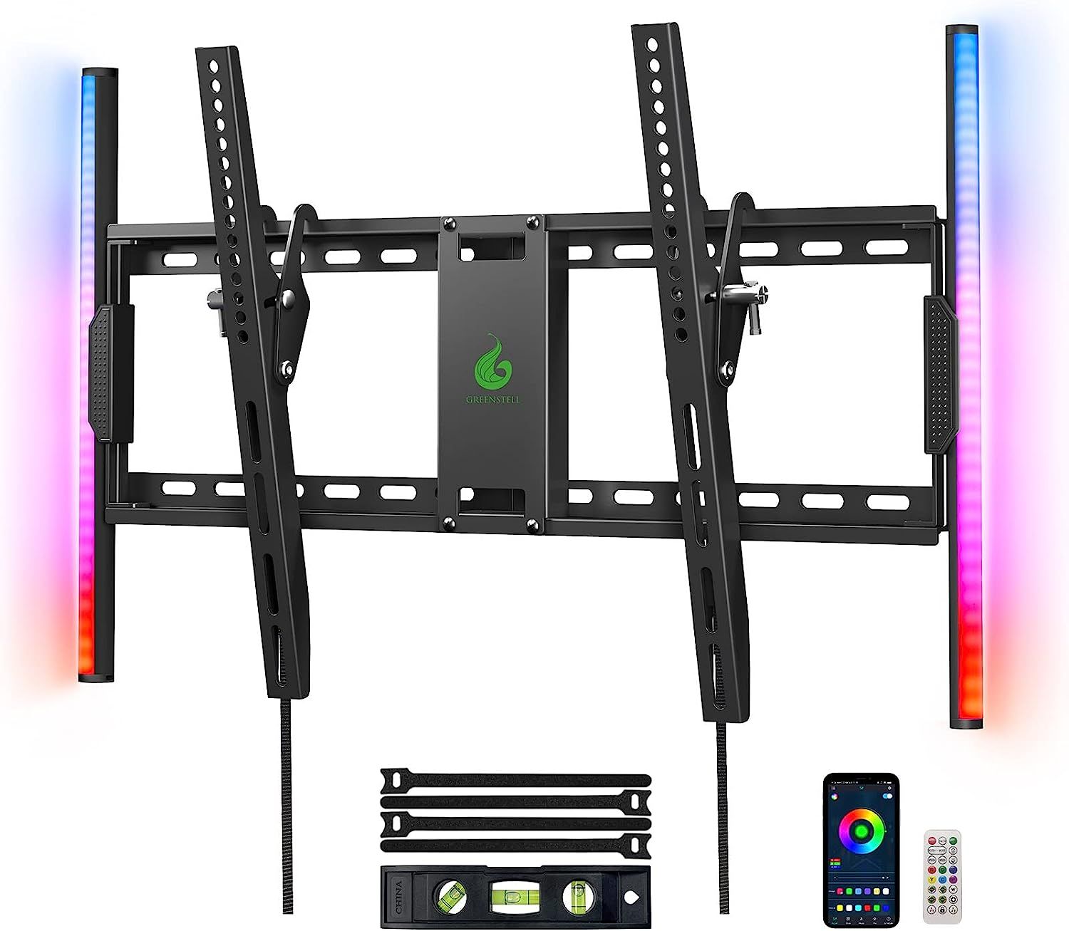 Greenstell TV Mount with LED Lights