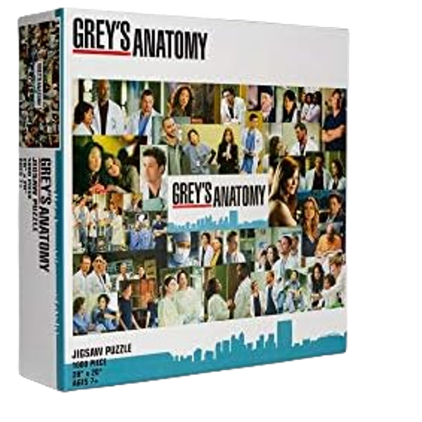 Grey's Anatomy Collage 1000 Piece Jigsaw Puzzle