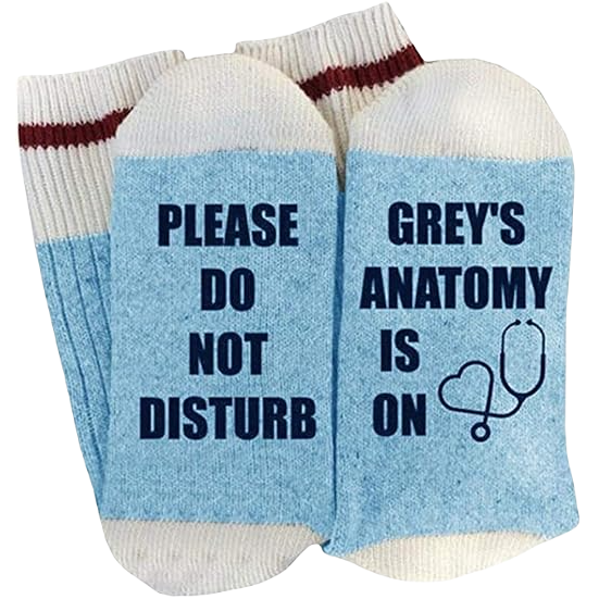 Grey's Anatomy Cotton Socks