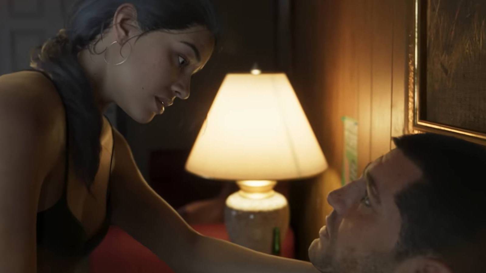 Lucia and her partner affirming their trust in the Grand Theft Auto 6 Trailer