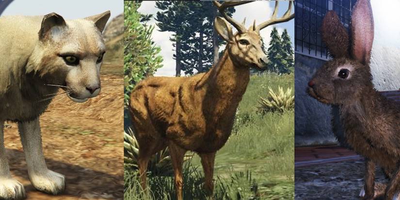 GTA Online Peyote Cactus Land Animals