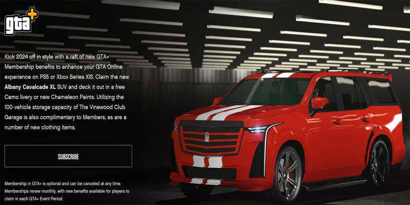 GTA Online - GTA+ Membership Benefits