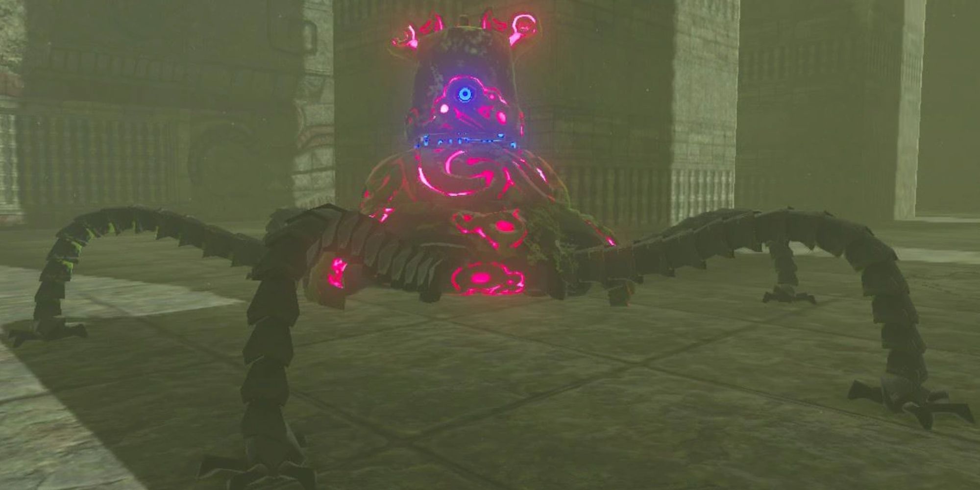 A Guardian in a labyrinth from BOTW
