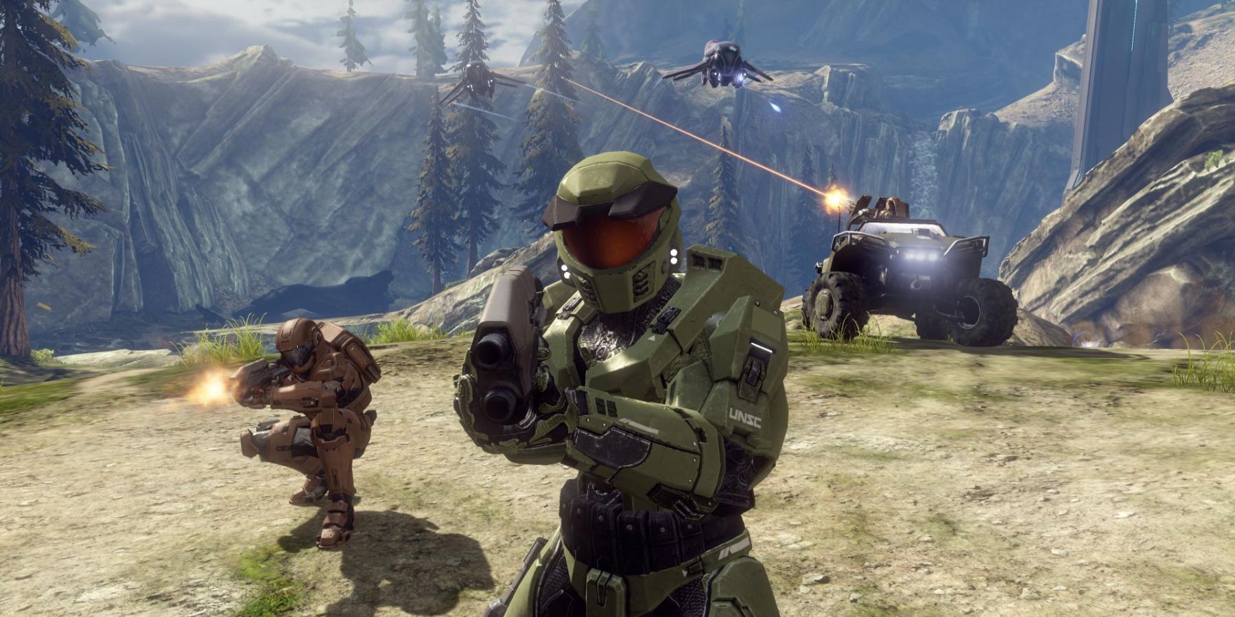 Halo Combat Evolved campaign mission recreated in Infinite Forge