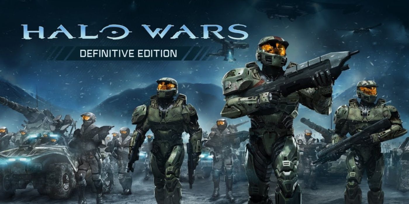 Halo Wars multiple Spartans marching