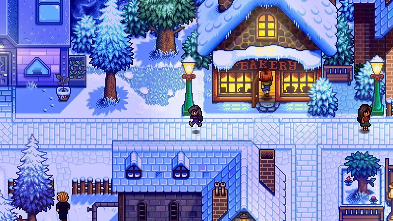 Haunted Chocolatier Snowy Town