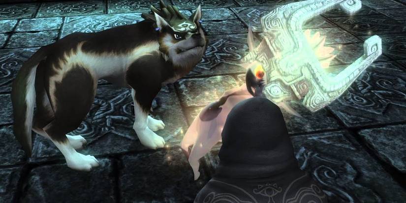 Healing Midna in The Legend of Zelda: Twilight Princess