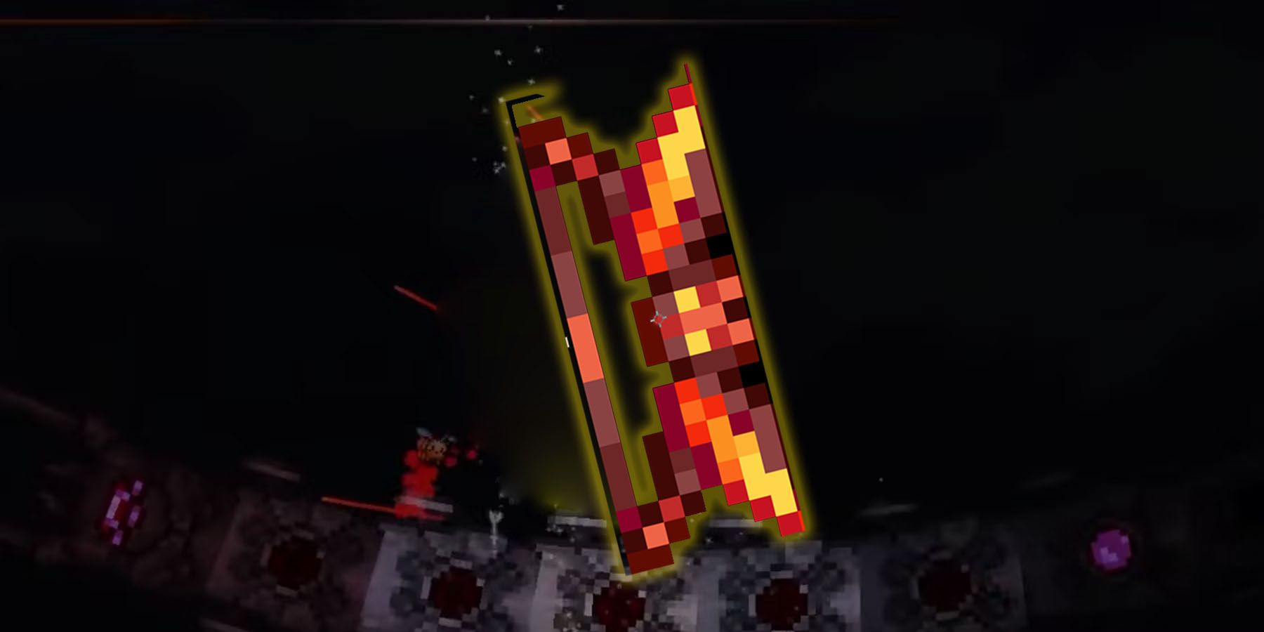 Hellwing Bow in Terraria