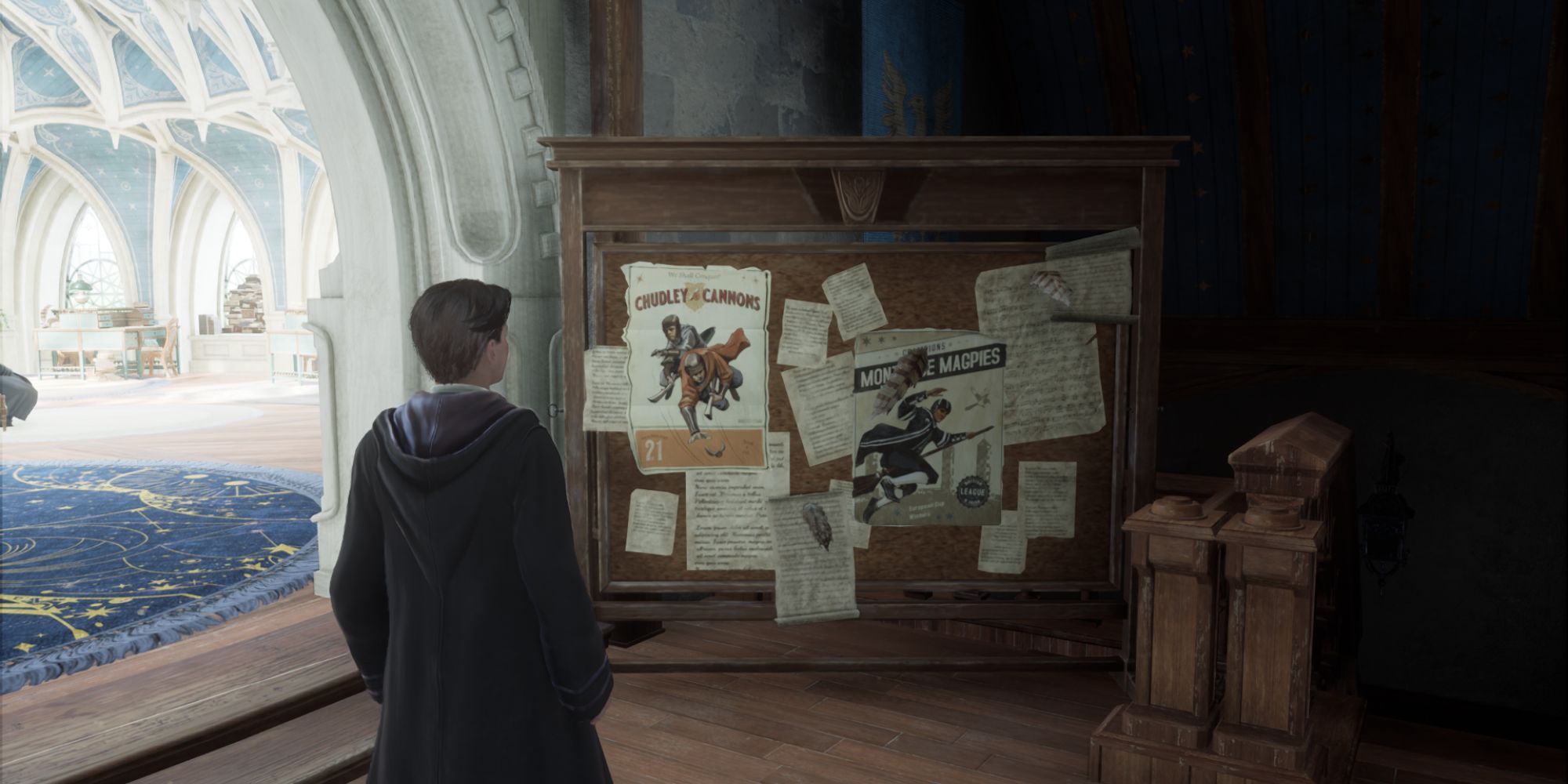 Hogwarts Legacy Ravenclaw Common Room Quidditch Posters