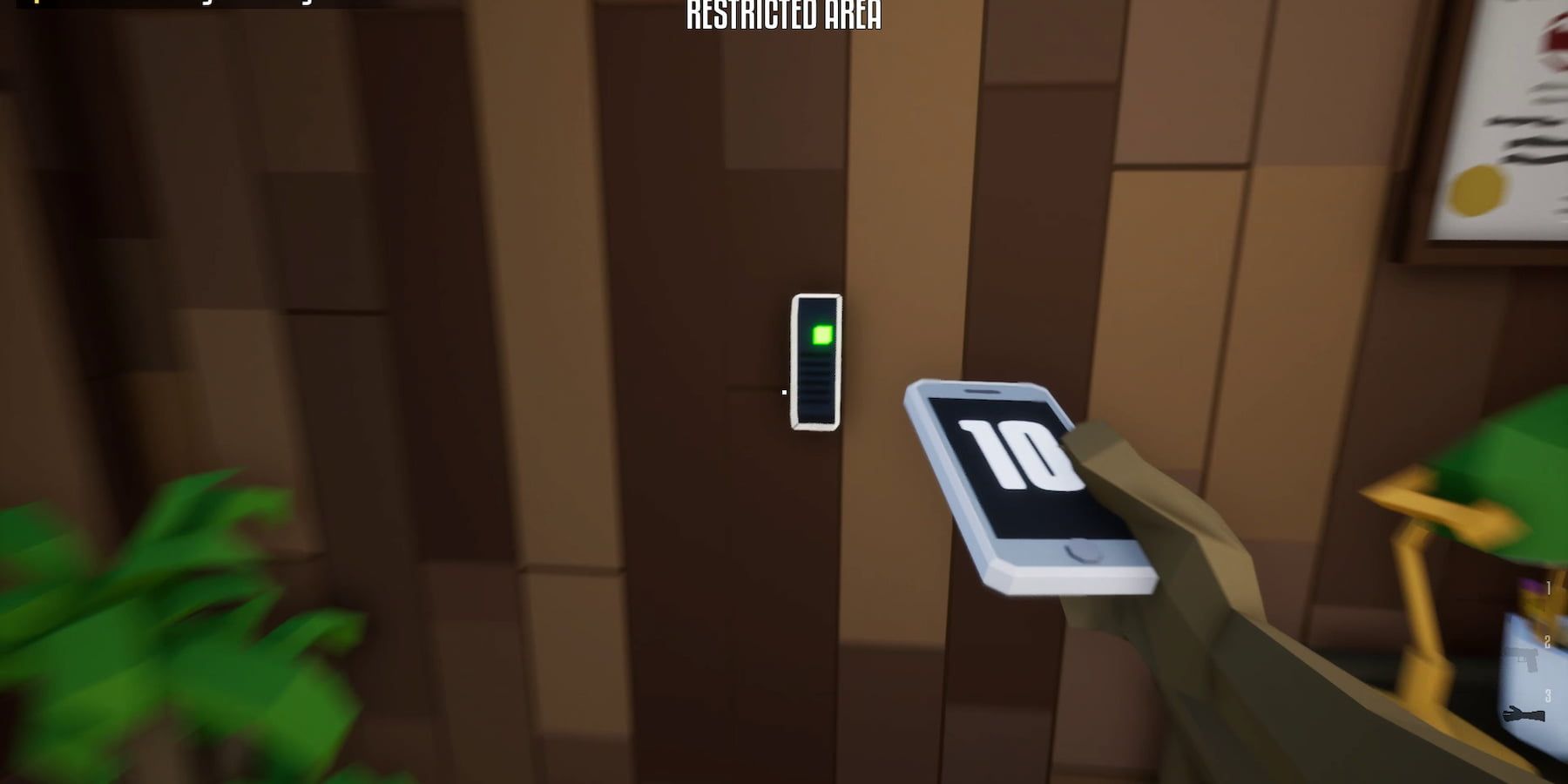 OneArmed Robber How to CheckIn the Guard Phone
