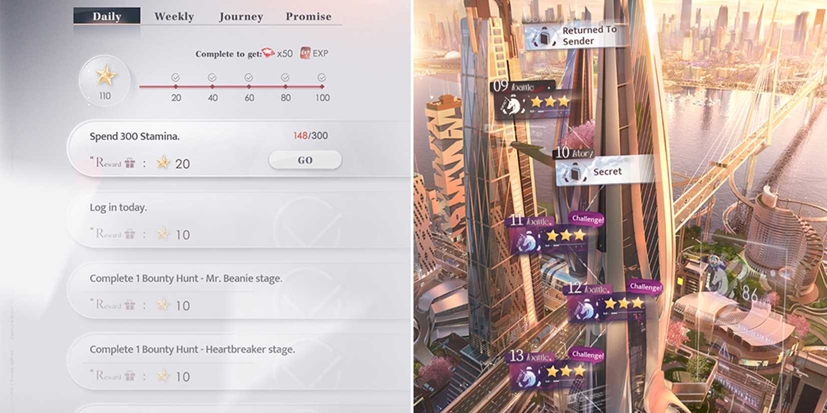 how to complete love and deepspace daily tasks