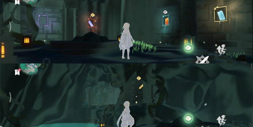 how to find secret stashed in the arcane archive in genshin impact