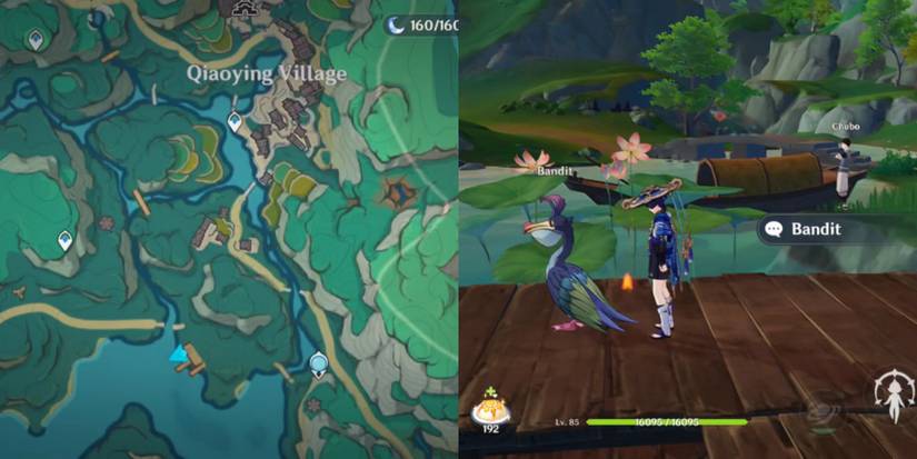 how to get fish seized from pelican mouth location in genshin impact