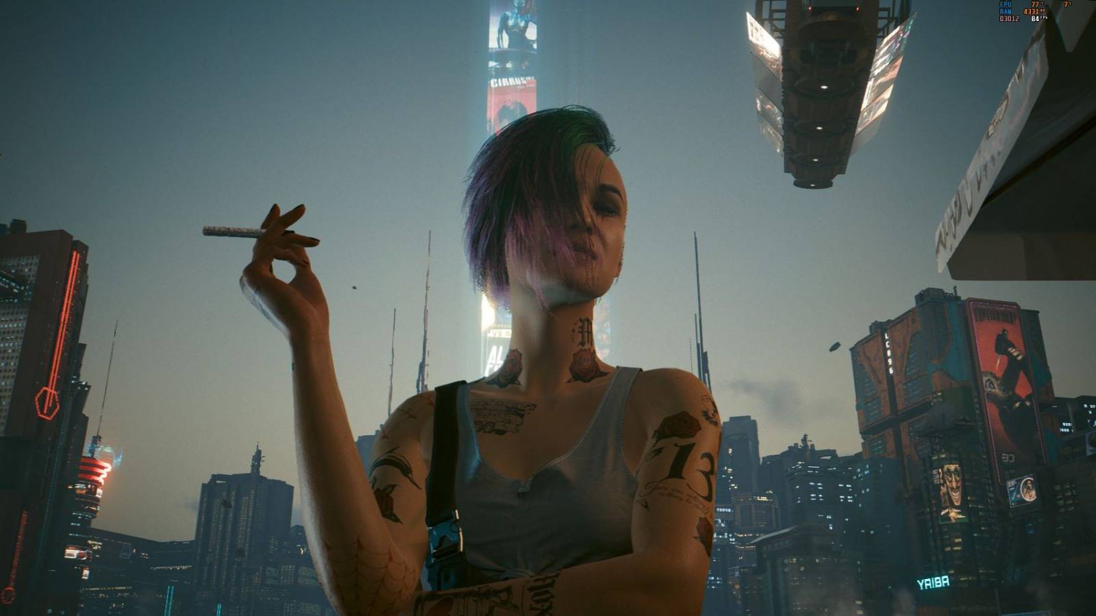 Dialogue with Judy in Cyberpunk 2077