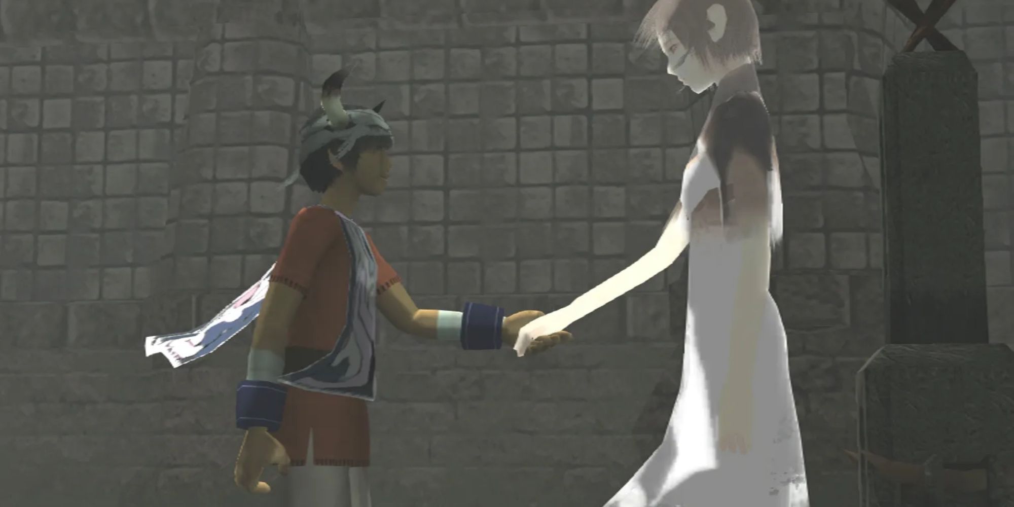 Ico and Yorda in Ico
