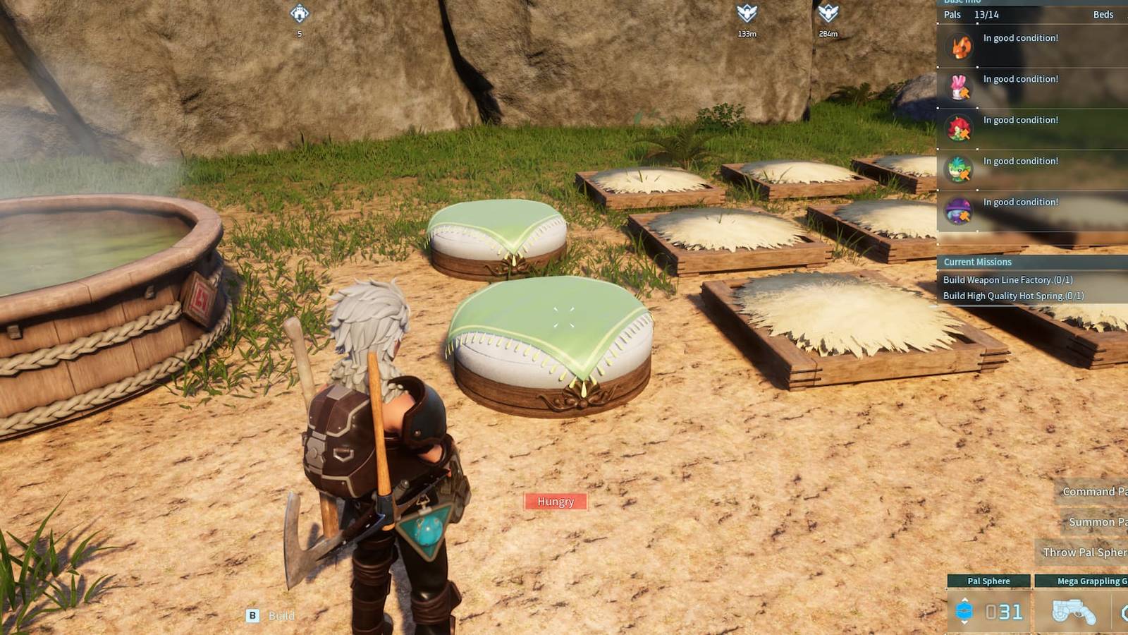 Fluffy Pal Beds in Palworld