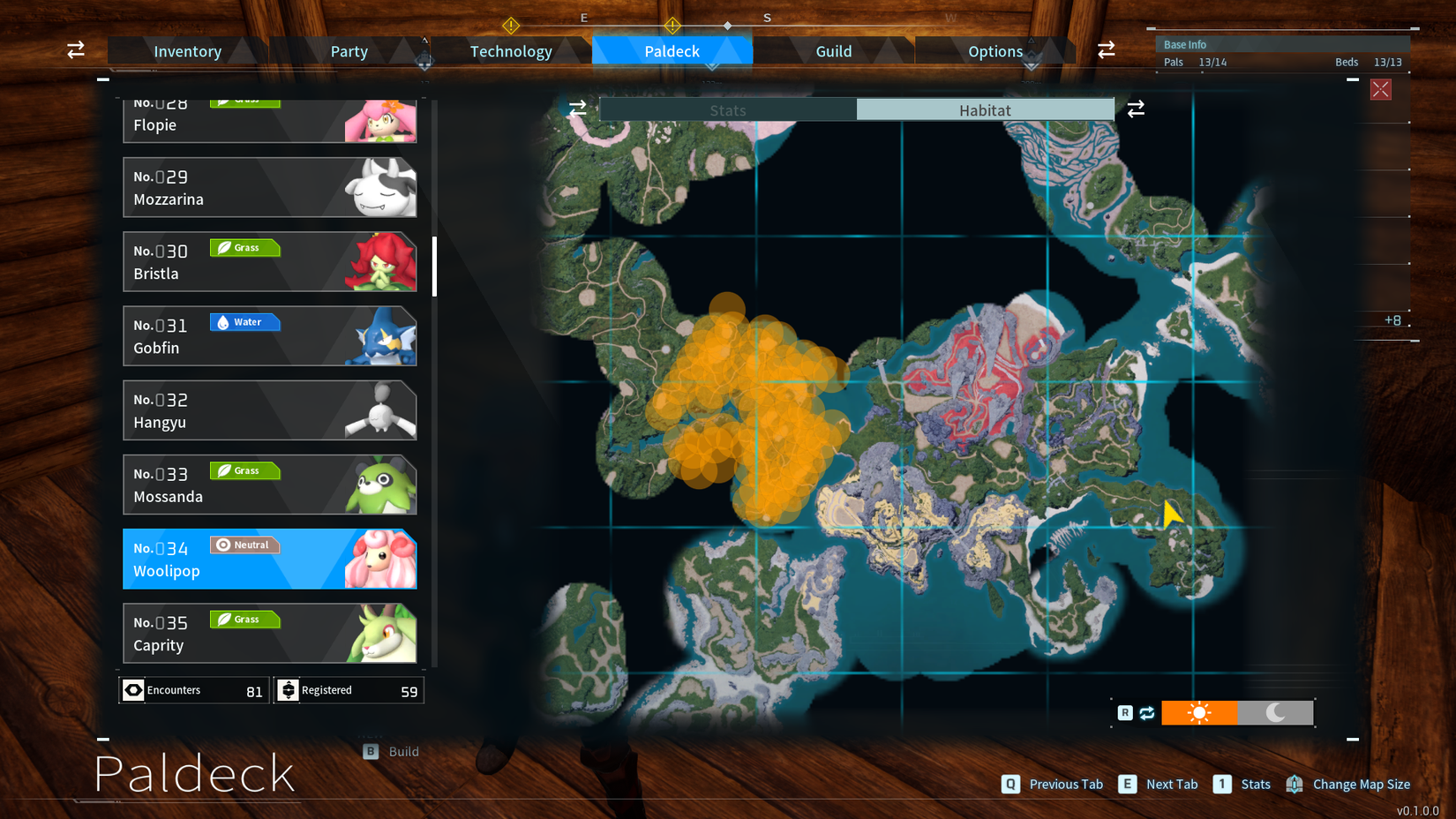 Where to find Woolipops in Palworld