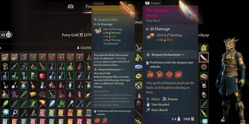 The Dancing Breeze Glaive in Baldur’s Gate 3