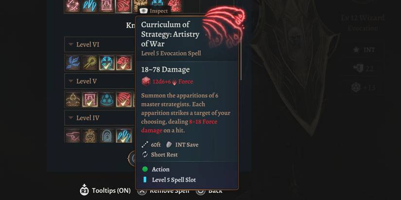 Artistry of War spell in Baldur’s Gate 3
