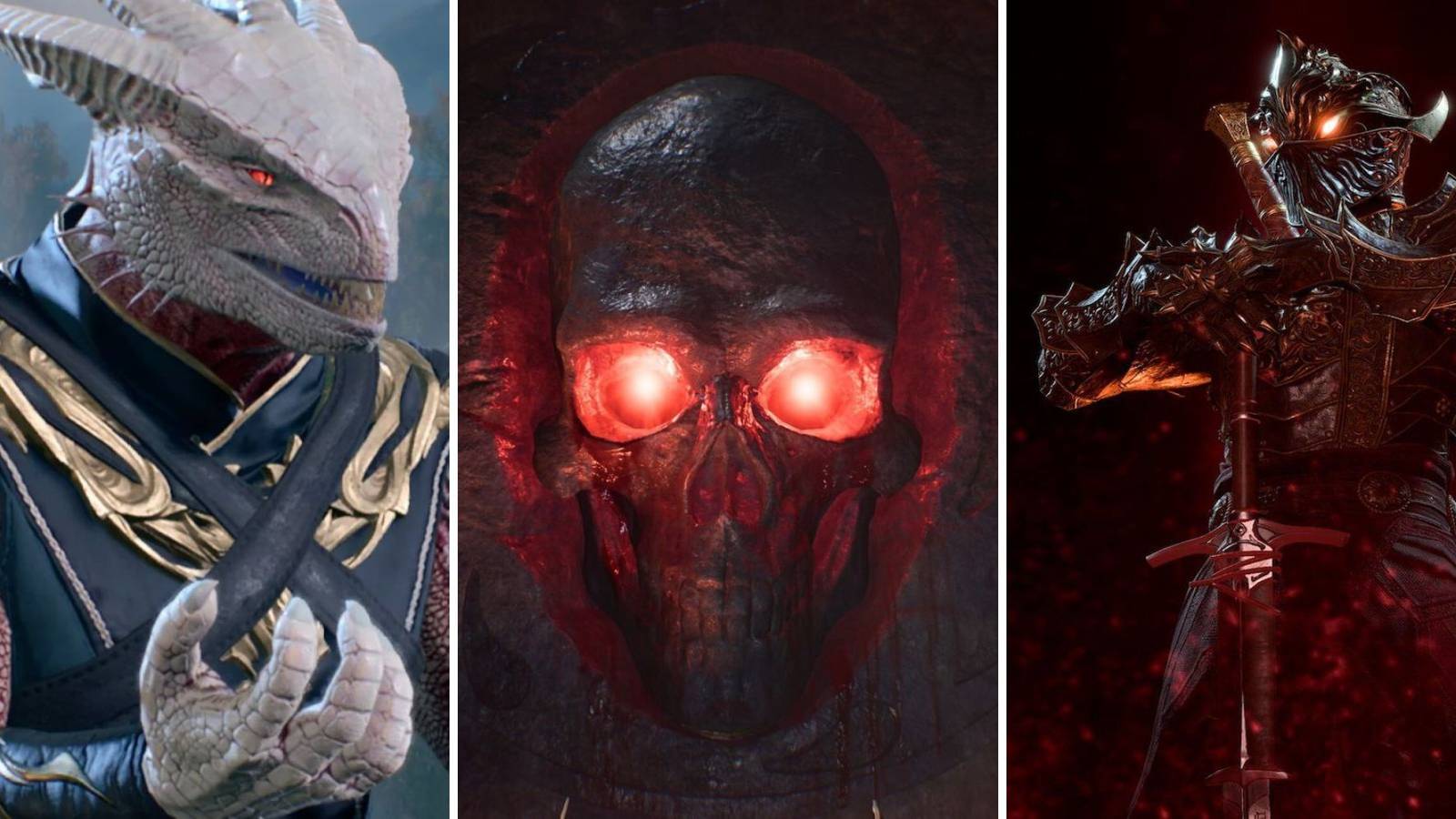 A grid showing the dark urge, Bhaal symbol, and the Oathbreaker in Baldur’s Gate 3