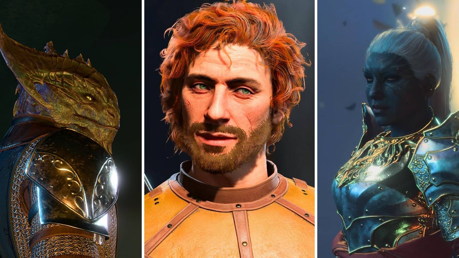 Three player’s characters in Baldur’s Gate 3