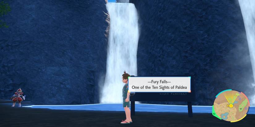 pokemon scarlet violet indigo disk fury falls