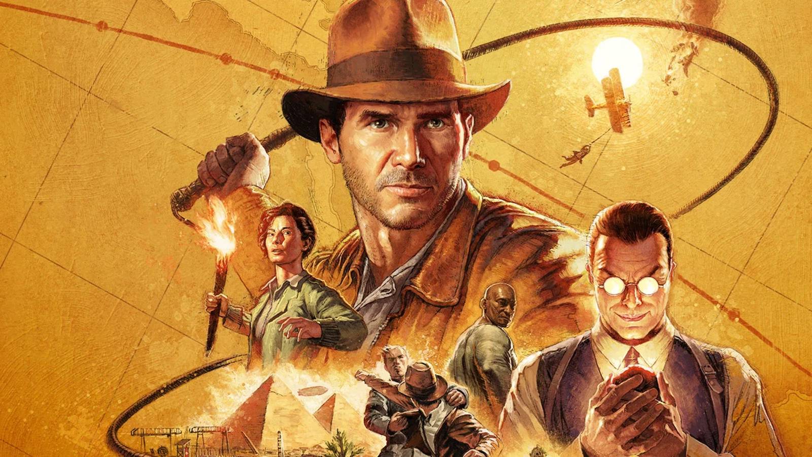 indiana jones great circle key art