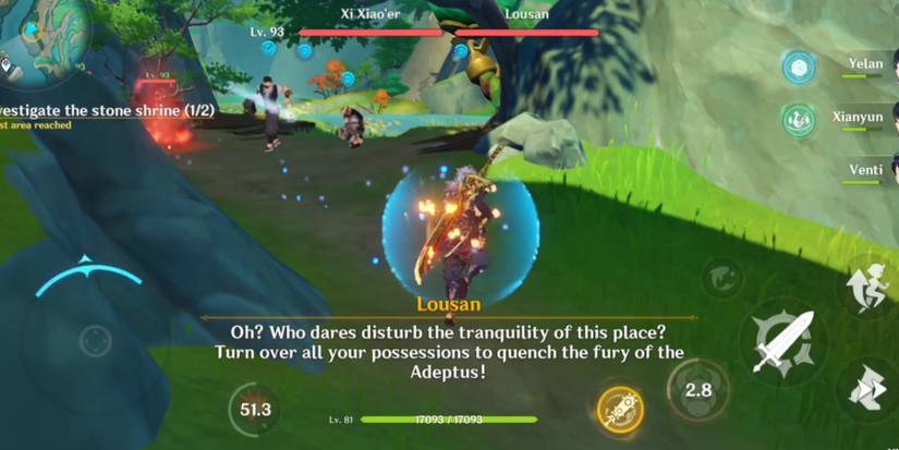 investigate stone shrine treasure hoarder genshin impact