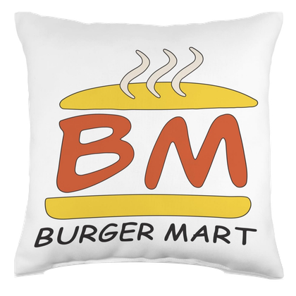 Invincible Burger Mart Pillow