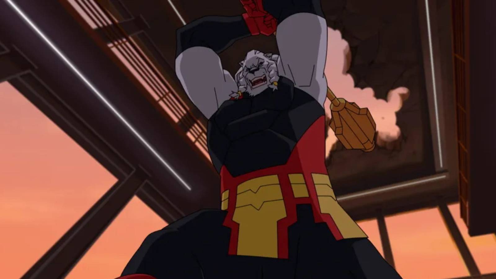 Battle Beast looks to bring his mace down on Invincible