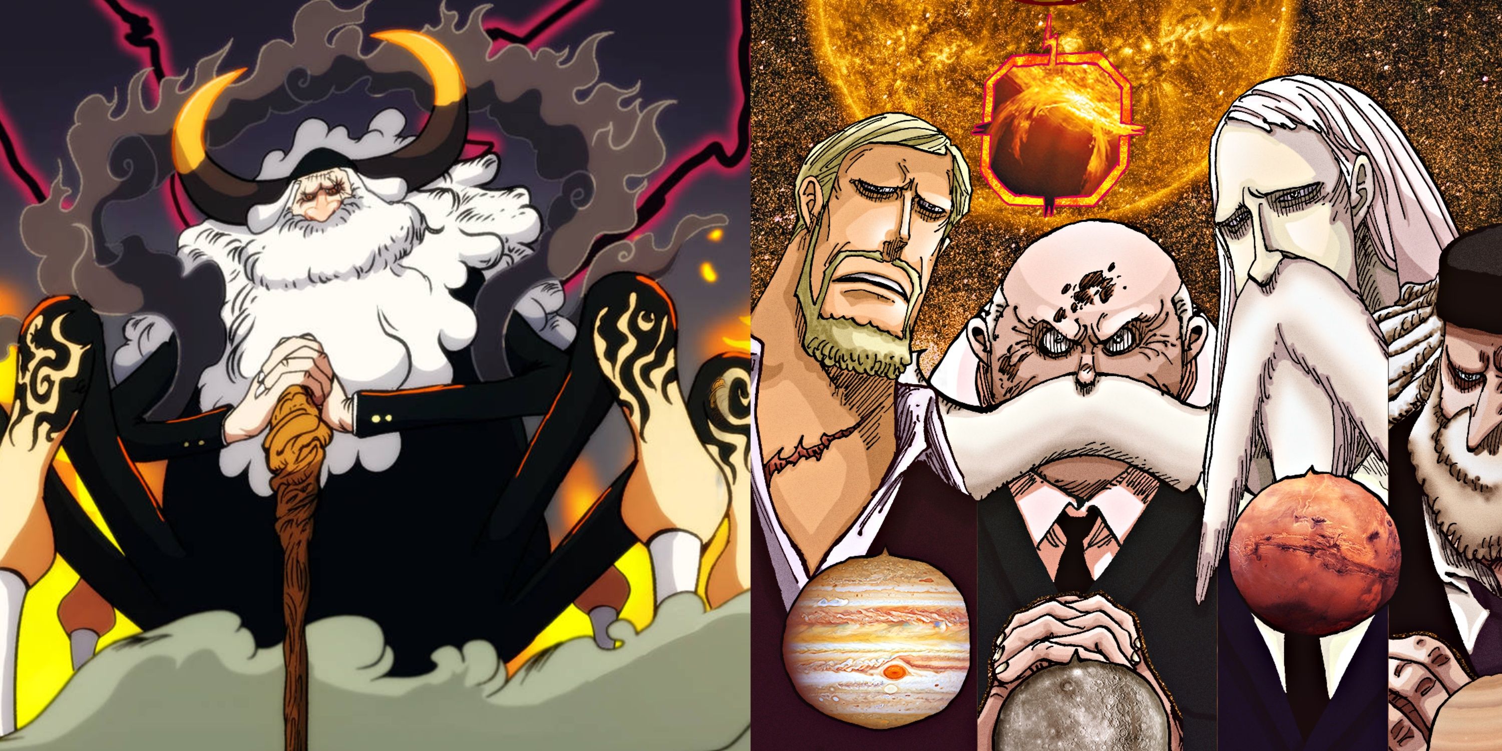 All the Names and Titles of the Five Elders in 'One Piece,' Confirmed
