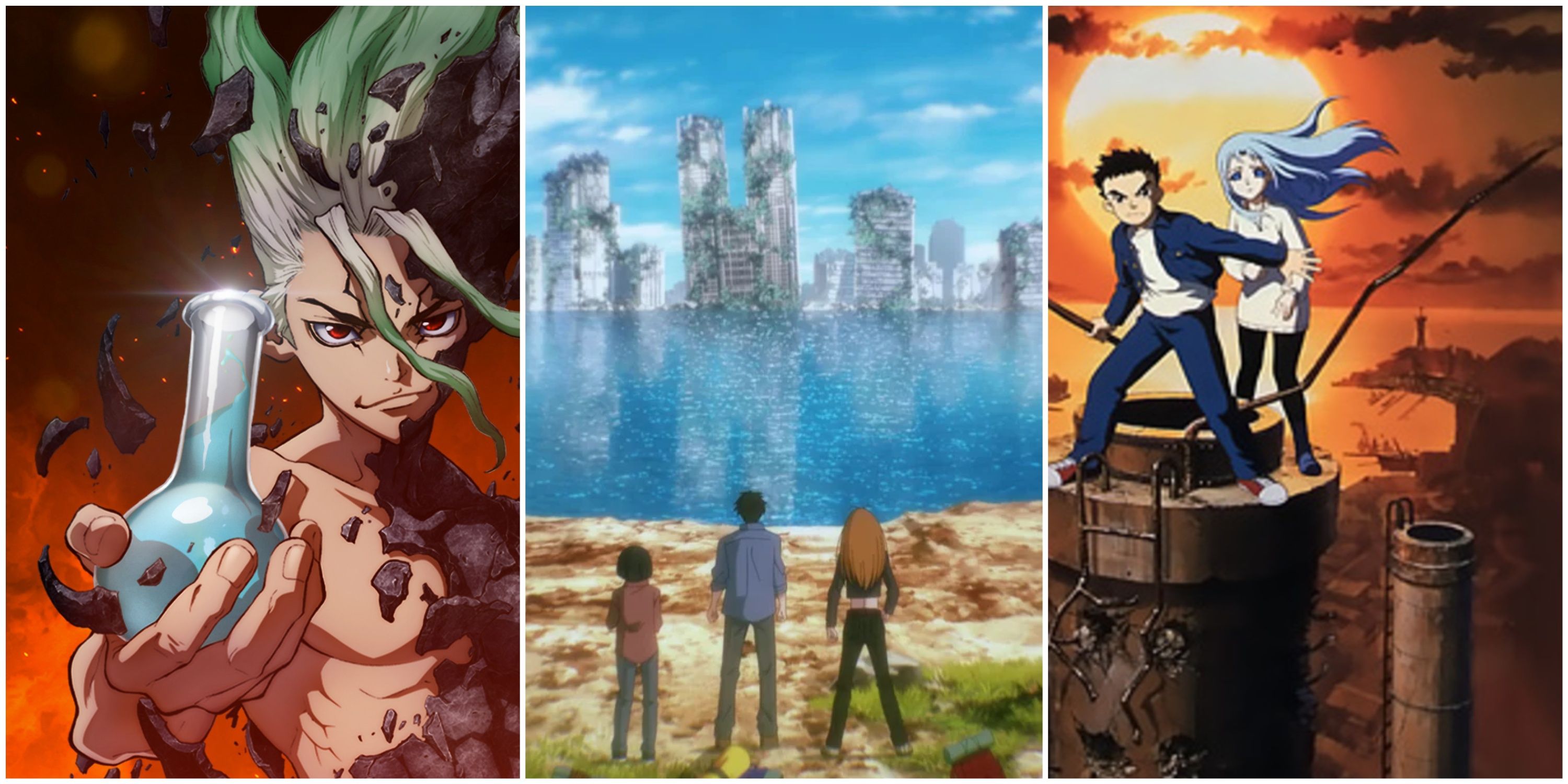 Isekai Anime & Manga Set in a Post-Apocalyptic World 