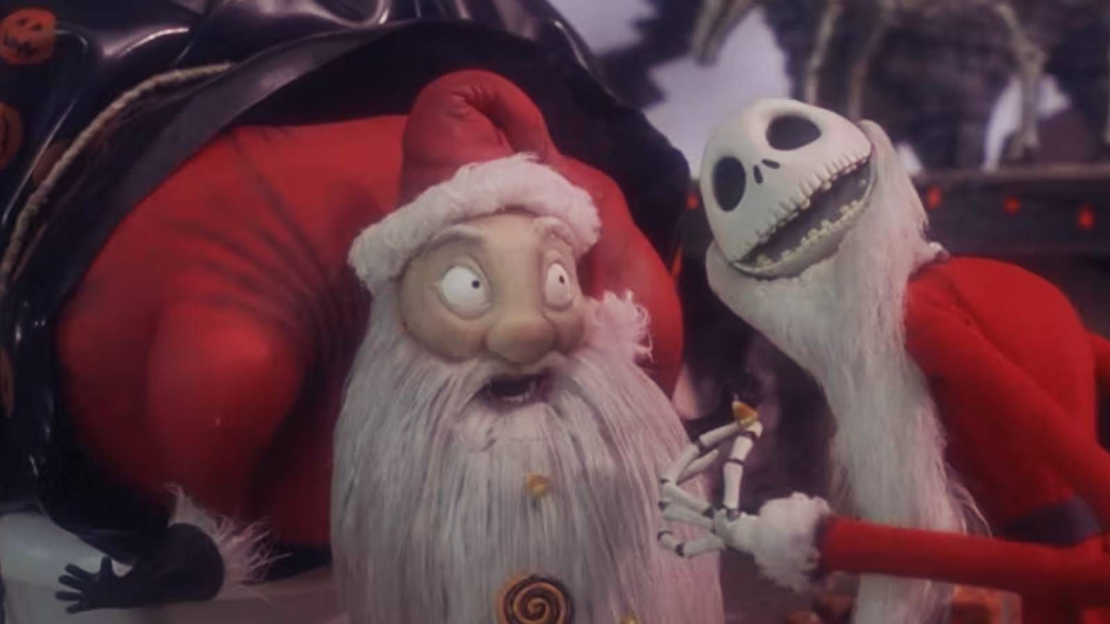 Jack Skellington and Santa