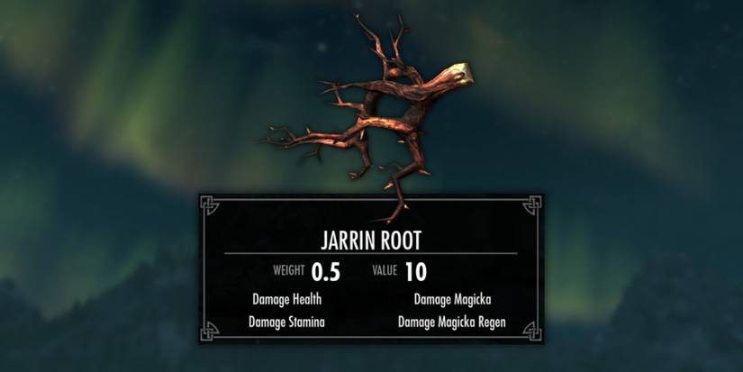 Jarrin Root in Skyrim