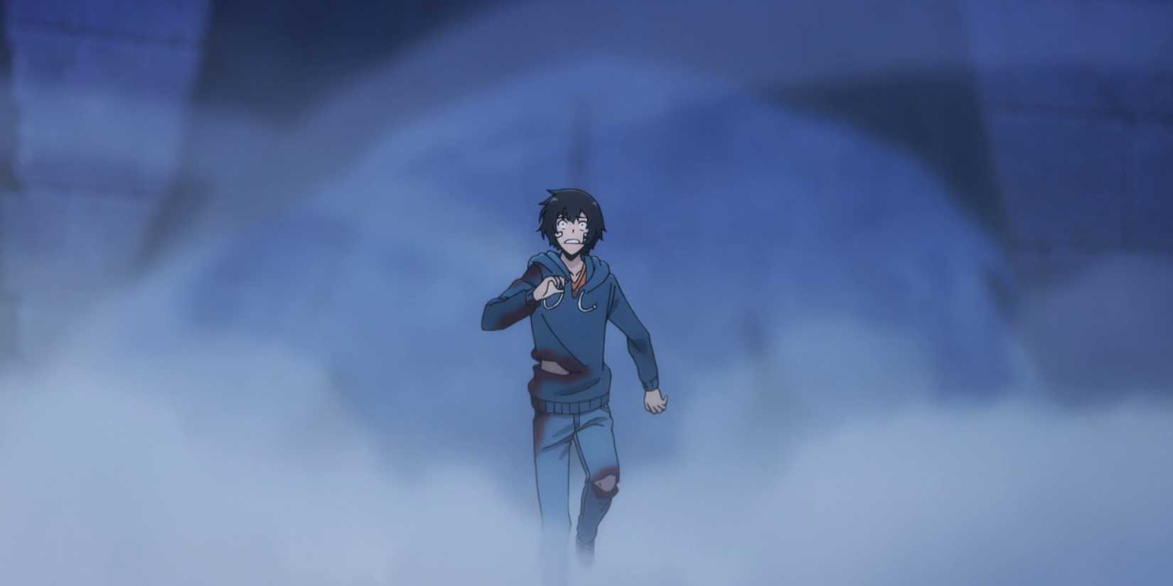 Jin-Woo Runs From the Statue of God – Solo Leveling Episode 2