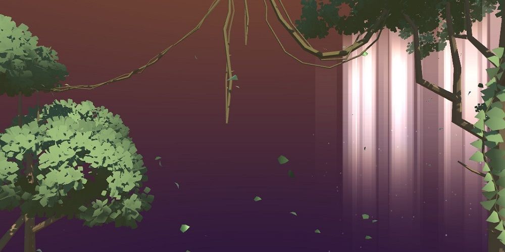 An image of a forest from the game Just Sleep - Meditate, Focus, Relax