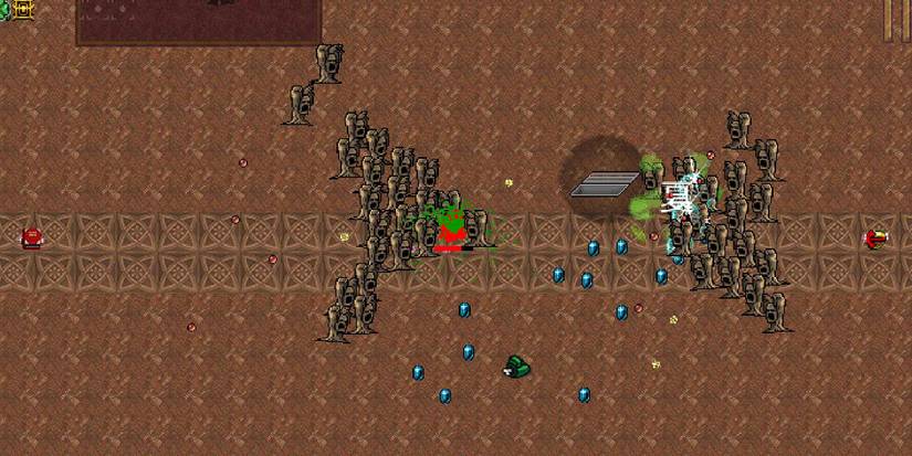 Just Vent and Four Seasons weapons In Vampire Survivors